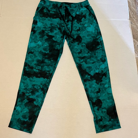 Lululemon Jet Crop Slim Drawstring Pants Print - Picture 9 of 11